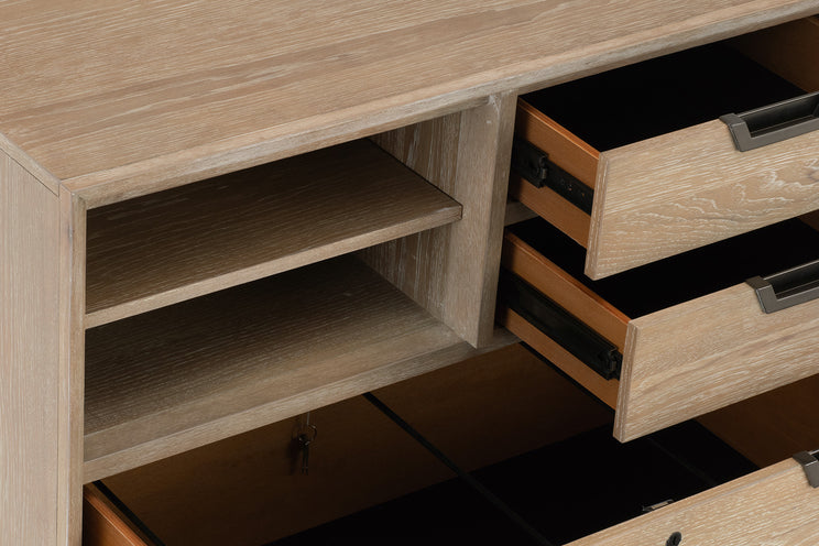 Harper Point Khaki File Cabinet